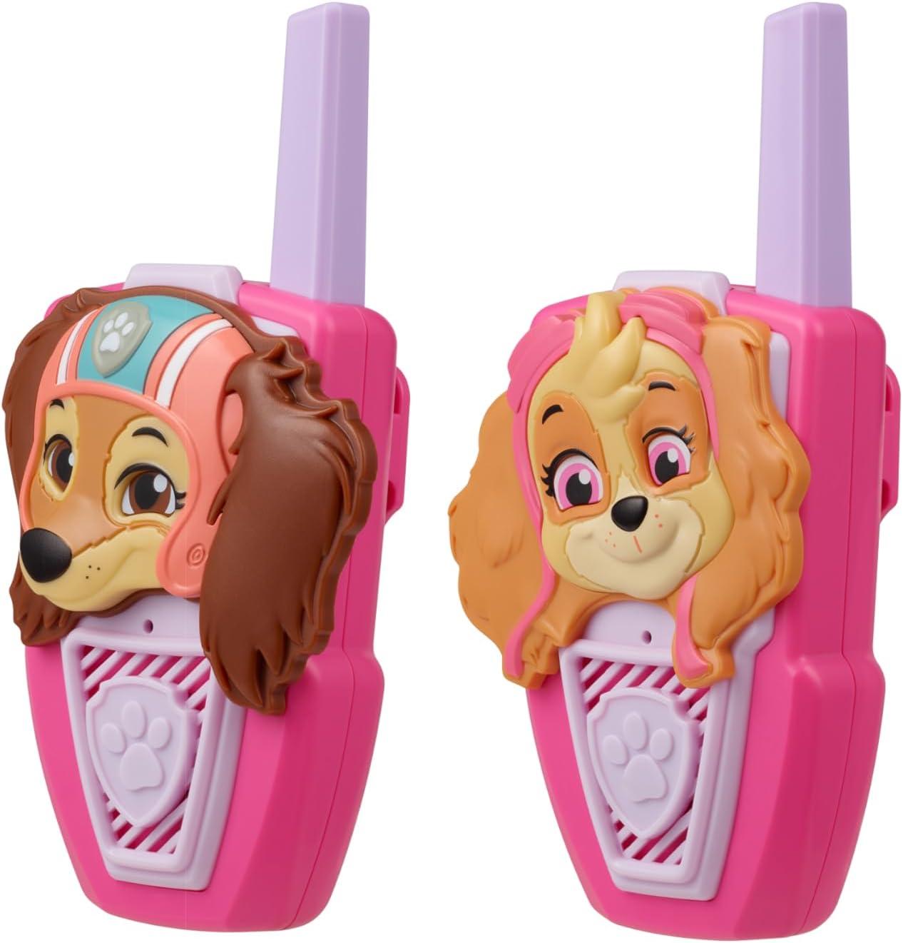 imageekids Bluey Toy Walkie Talkies for Kids Static Free Extended Range Indoor and Outdoor Toys Bluey Toys for ToddlersSkye Liberty