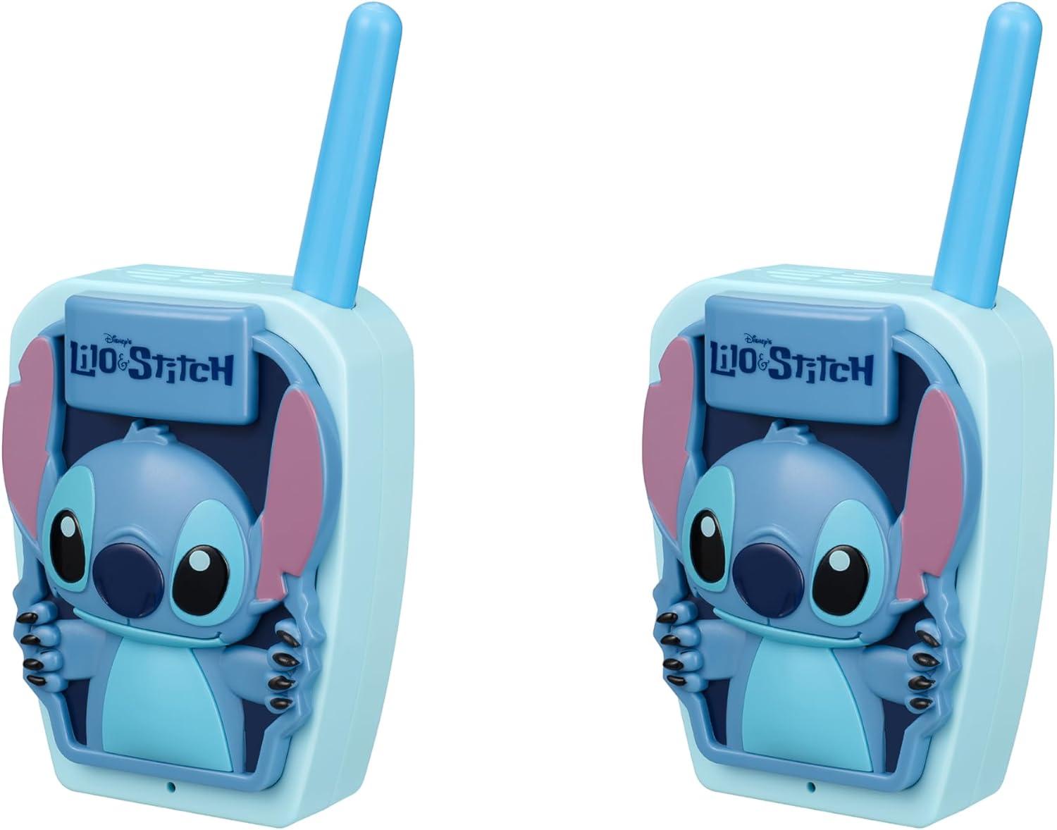 imageekids Bluey Toy Walkie Talkies for Kids Static Free Extended Range Indoor and Outdoor Toys Bluey Toys for ToddlersStitch