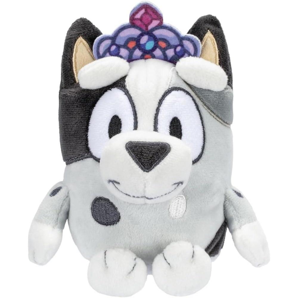 imageBluey Friends  Muffin 65 Tall Plush  Soft and Cuddly Multicolor 8 inches 13027Princess Muffin