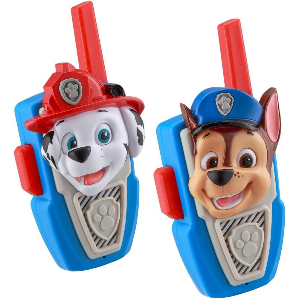 imageekids Bluey Toy Walkie Talkies for Kids Static Free Extended Range Indoor and Outdoor Toys Bluey Toys for ToddlersMarshall Chase