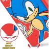 Bluey Kids iPad Case – 10.2 Case for iPad 9th/8th/7th Generation – 2019/2020/2021 Tablet Cover with Stand, Shockproof Silicone Protector(Sonic – Red)