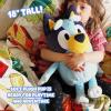 Bluey S2 Jumbo Plush – Bingo, Multicolor, 16 inches (13038)(Bluey Jumbo Plush)