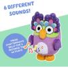 Bluey Sleepy Time Bingo Talking Plush, Soothing Baby Toy for Sleep, 7 Show Phrases & Theme Song, Cuddle Buddy(Chattermax)