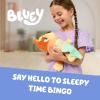 Bluey Sleepy Time Bingo Talking Plush, Soothing Baby Toy for Sleep, 7 Show Phrases & Theme Song, Cuddle Buddy(Sleepy Time Bingo)