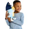 Bluey Sound Effects Talking Beach Bingo Plush, 13” Soft Musical Toys, Stuff Toys with 9 Different Phrases, Singing Plushies for Kids(Bandit (Dad))
