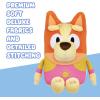 Bluey Sound Effects Talking Beach Bingo Plush, 13” Soft Musical Toys, Stuff Toys with 9 Different Phrases, Singing Plushies for Kids(Talking Beach Bingo)
