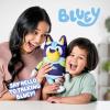 Bluey Sound Effects Talking Beach Bingo Plush, 13” Soft Musical Toys, Stuff Toys with 9 Different Phrases, Singing Plushies for Kids(Talking Beach Bluey)