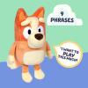 Bluey Sound Effects Talking Beach Bingo Plush, 13” Soft Musical Toys, Stuff Toys with 9 Different Phrases, Singing Plushies for Kids(Talking Bingo)