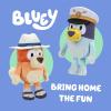Bluey Unicorse & Bob Bilby Hand Puppet Plush 2-Pack – 8-9” Soft Deluxe Fabric, Embroidered Details, Perfect for Toddler Hands, Imaginative Play, Official Bluey Toys, Amazon Exclusive(Captain Bluey & Holiday Bingo)