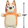 Squishmallows Original 10-Inch Bluey HugMees – Medium-Sized Ultrasoft Official Jazwares Plush(Chili)