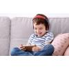 eKids Bluey Bluetooth Headphones for Kids, Volume Reduced Wireless Headphones for School Home or Travel (Bluey)(Multicolor)