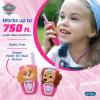 ekids Bluey Toy Walkie Talkies for Kids, Static Free Extended Range Indoor and Outdoor Toys, Bluey Toys for Toddlers(Skye Liberty)