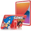 Bluey Kids iPad Case – 10.2 Case for iPad 9th/8th/7th Generation – 2019/2020/2021 Tablet Cover with Stand, Shockproof Silicone Protector(Sonic – Red)