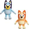 Bluey Unicorse & Bob Bilby Hand Puppet Plush 2-Pack – 8-9” Soft Deluxe Fabric, Embroidered Details, Perfect for Toddler Hands, Imaginative Play, Official Bluey Toys, Amazon Exclusive(Bluey & Bingo)