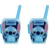 ekids Bluey Toy Walkie Talkies for Kids, Static Free Extended Range Indoor and Outdoor Toys, Bluey Toys for Toddlers(Stitch)