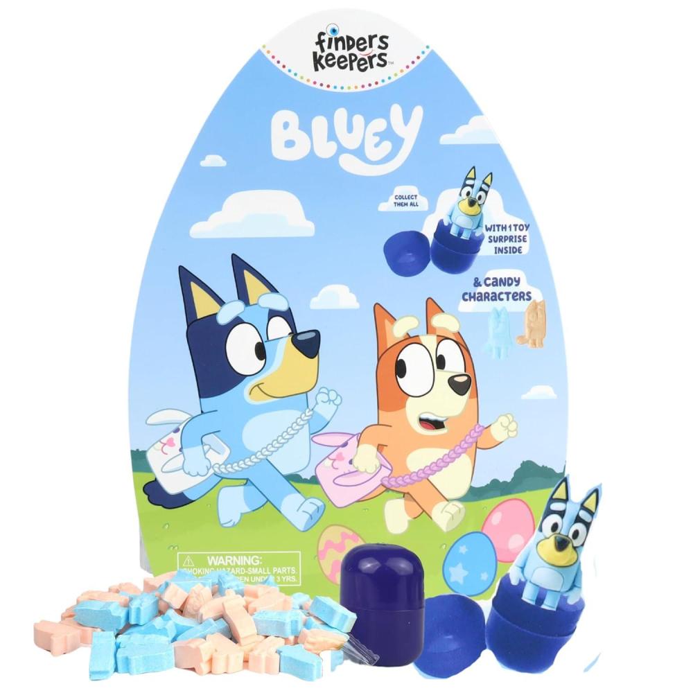 imageBluey Easter Finders Keepers Gift Egg with Candy 2025 Basket Stuffers 176 Ounces