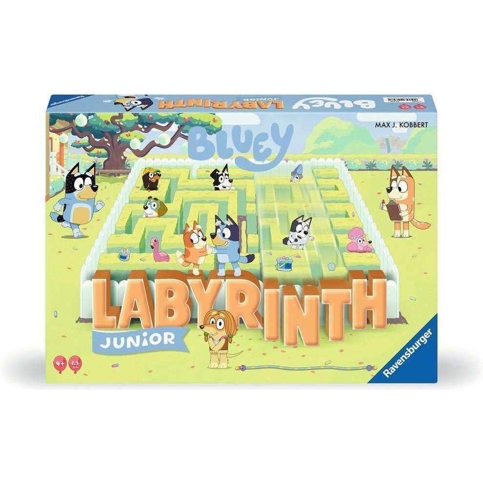 imageRavensburger Bluey Labyrinth Junior Board Game Engaging Brain Teaser for Kids amp Families Classic Moving Maze Puzzle Game Featuring Beloved Bluey Characters Ages 4