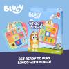 Bluey Bingo’s Bingo School Friends Card Game, Image Matching Card Game with 40 Cards, 48 Chips and 12 Scoring Chips, Fun Games for Kids of Ages 3+(Bingo’s Bingo)