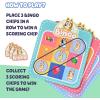 Bluey Bingo’s Bingo School Friends Card Game, Image Matching Card Game with 40 Cards, 48 Chips and 12 Scoring Chips, Fun Games for Kids of Ages 3+(Bingo’s Bingo)