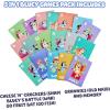Bluey Bingo’s Bingo School Friends Card Game, Image Matching Card Game with 40 Cards, 48 Chips and 12 Scoring Chips, Fun Games for Kids of Ages 3+(School Friend)