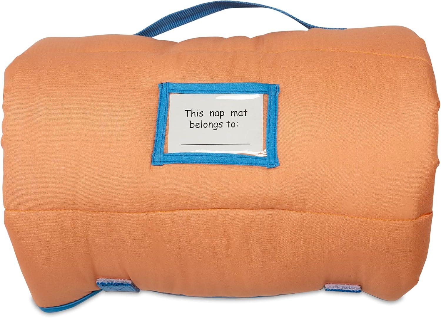 imageBluey Kids NapMat Set Includes Pillow and Plush Blanket Great for Boys or Girls Napping During Daycare or Preschool Fits Toddlers and Young ChildrenToddler