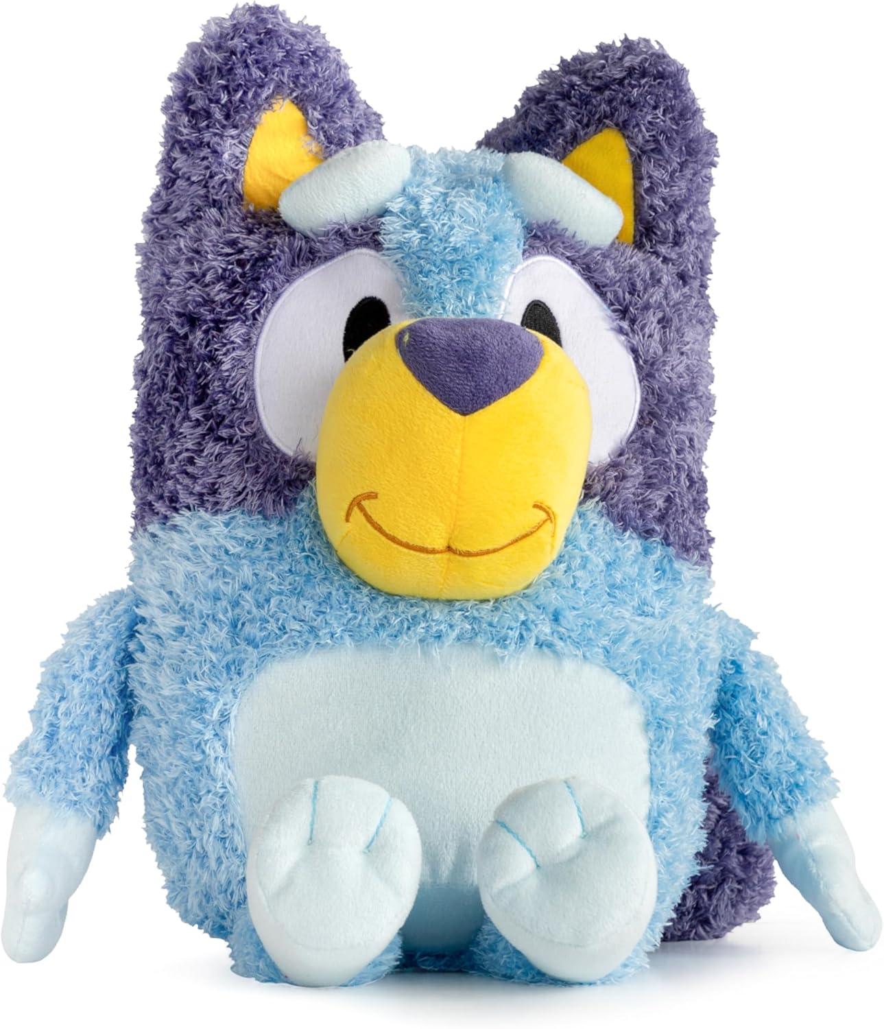 imageJay Franco Bluey Plush Pillow Buddy Soft Plushie Stuffed Pillow 17 Inches Blue Bluey