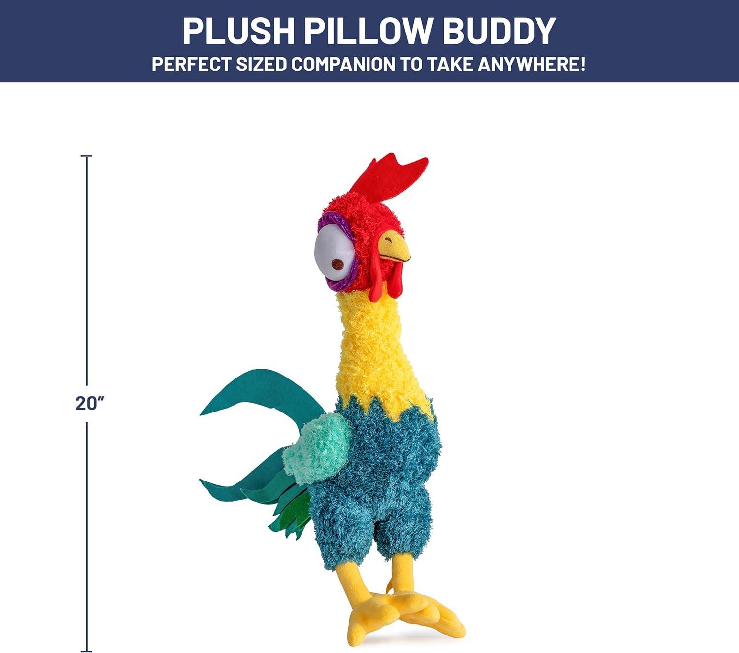 imageJay Franco Bluey Plush Pillow Buddy Soft Plushie Stuffed Pillow 17 Inches Orange BingoMulti Hei Hei