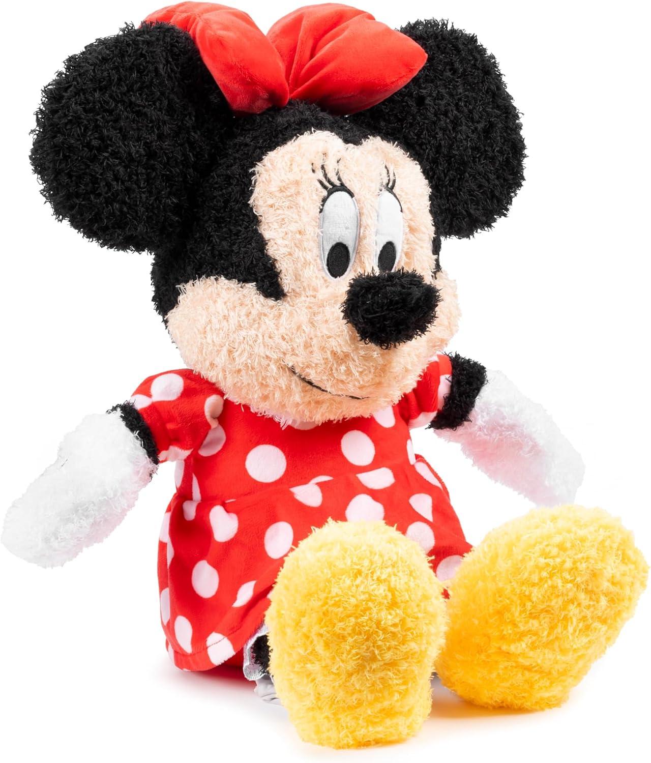 imageJay Franco Bluey Plush Pillow Buddy Soft Plushie Stuffed Pillow 17 Inches Orange BingoRed Minnie Mouse