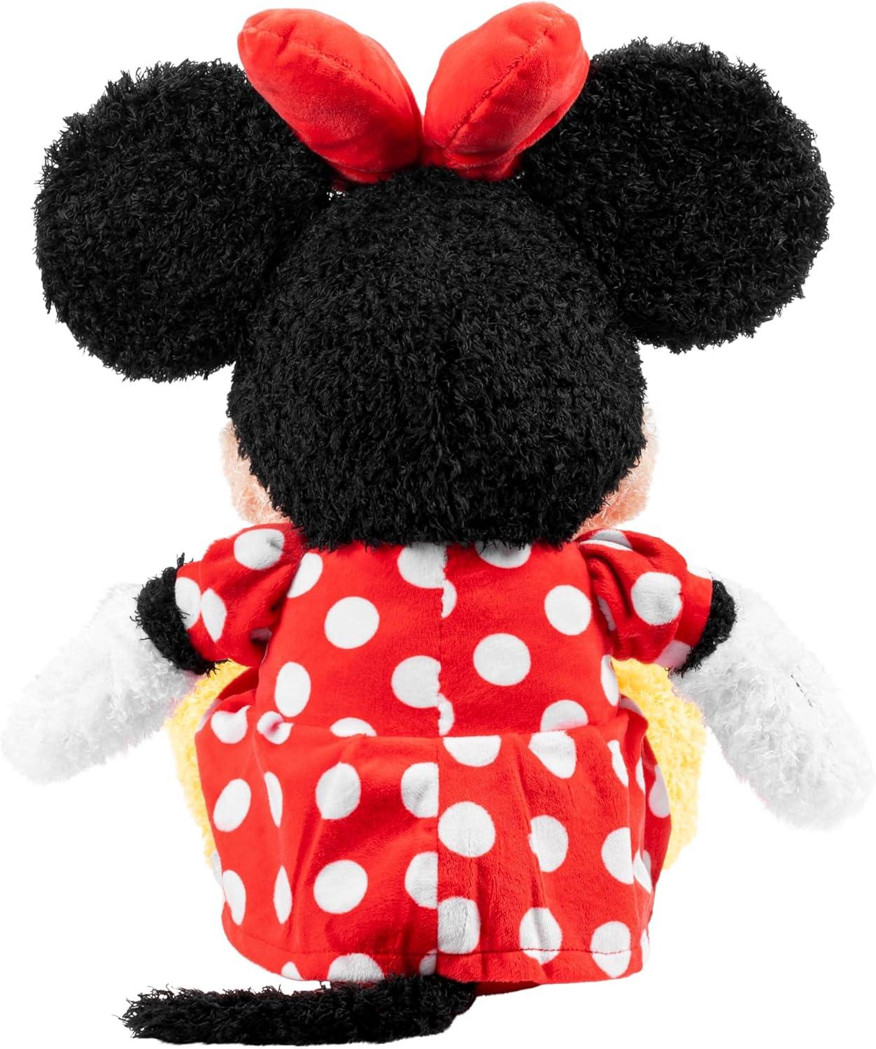 imageJay Franco Bluey Plush Pillow Buddy Soft Plushie Stuffed Pillow 17 Inches Orange BingoRed Minnie Mouse