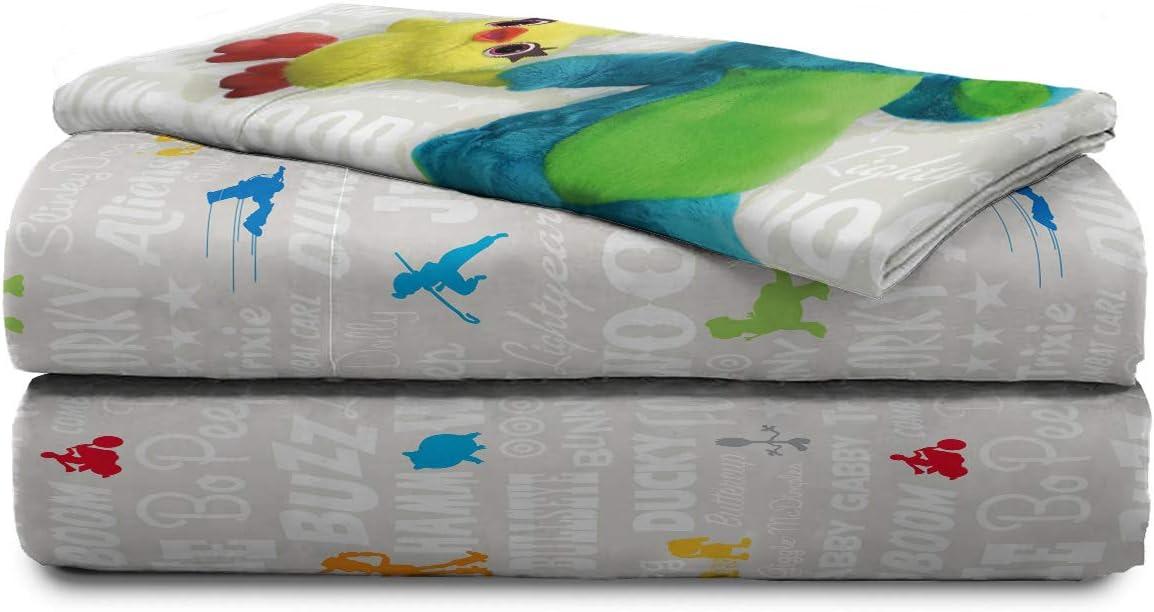 imageJay Franco Bluey amp Bingo 5 Piece Twin Size Bed Set Includes Comforter amp Sheet Set Super Soft Kids Bedding Fade Resistant Microfiber Official Bluey ProductToy Story 4
