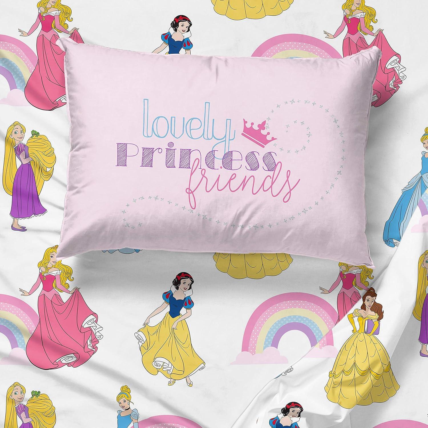 imageJay Franco Bluey amp Bingo 5 Piece Twin Size Bed Set Includes Comforter amp Sheet Set Super Soft Kids Bedding Fade Resistant Microfiber Official Bluey ProductPink Princess