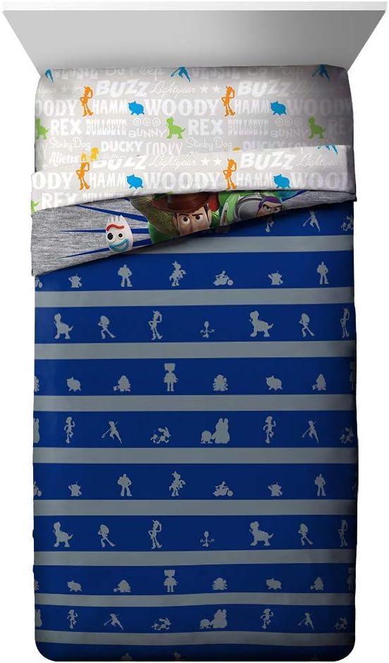 imageJay Franco Bluey amp Bingo 5 Piece Twin Size Bed Set Includes Comforter amp Sheet Set Super Soft Kids Bedding Fade Resistant Microfiber Official Bluey ProductToy Story 4