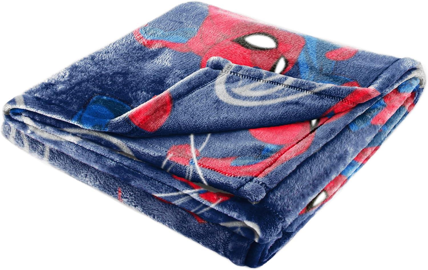 imageJay Franco Bluey amp Bingo Plush Throw Blanket for Boys amp Girls 46 x 60 Soft Fleece Kids Blanket for Bedroom Couch amp Travel Official Licensed ProductNavy Spiderman
