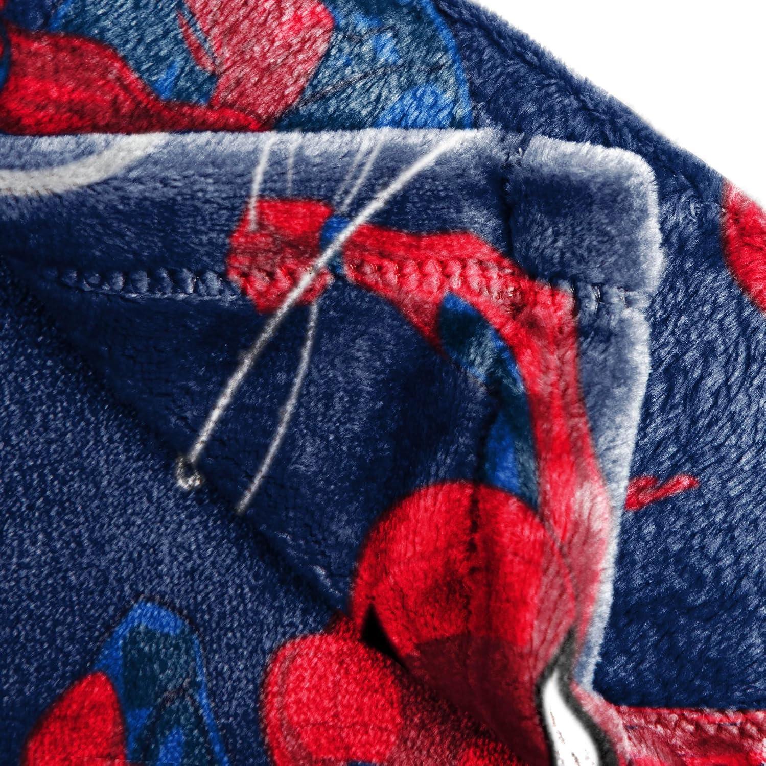 imageJay Franco Bluey amp Bingo Plush Throw Blanket for Boys amp Girls 46 x 60 Soft Fleece Kids Blanket for Bedroom Couch amp Travel Official Licensed ProductNavy Spiderman
