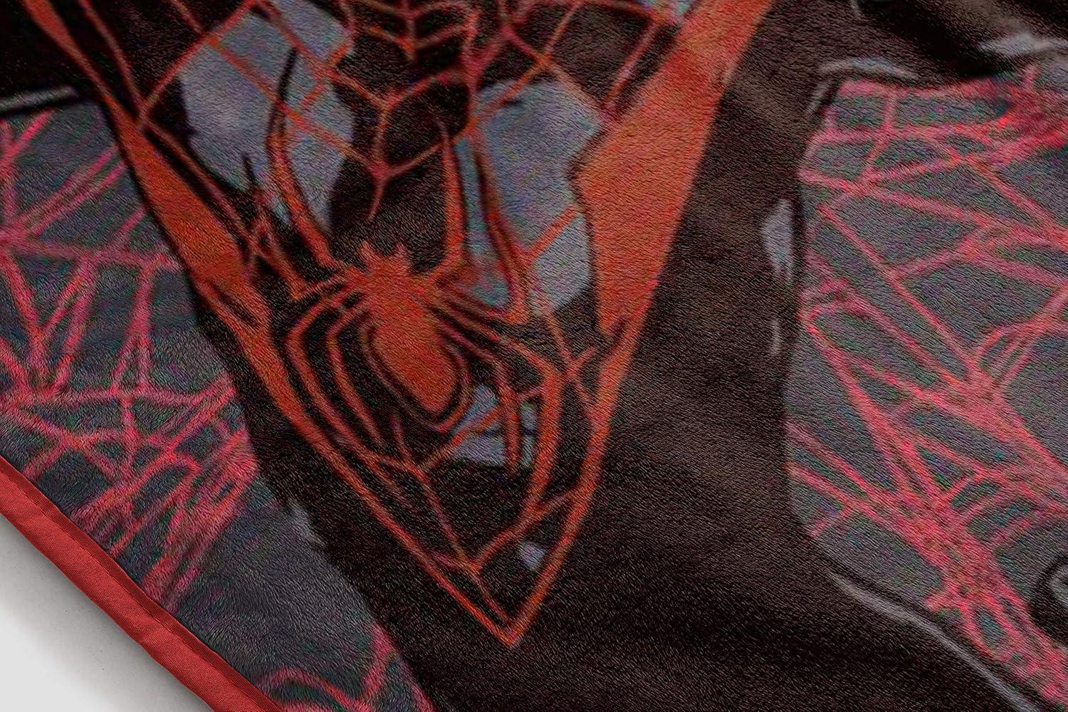 imageJay Franco Bluey amp Bingo Plush Throw Blanket for Boys amp Girls 46 x 60 Soft Fleece Kids Blanket for Bedroom Couch amp Travel Official Licensed ProductBlack Spiderman