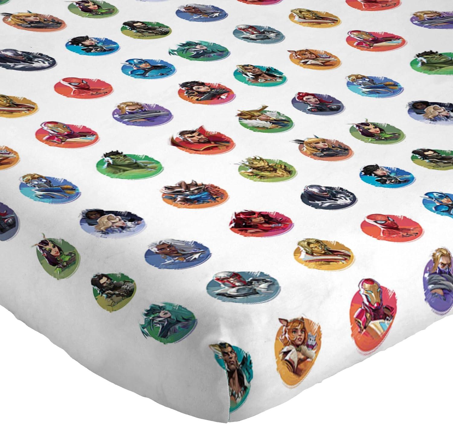 imageJay Franco Kids Sheet Set with Fitted Flat Sheets amp Pillow Cover UltraSoft Bedding with Pillowcase for Room Decor Blue Bluey amp Bingo 3 Piece TwinMulti Marvel Rivals