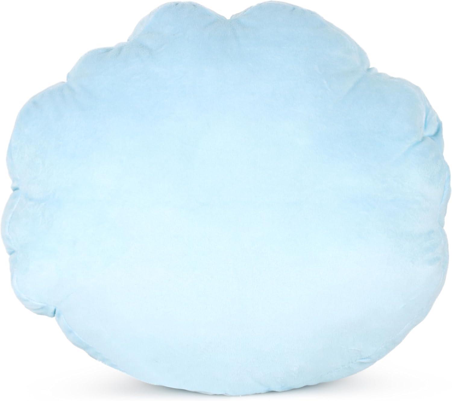 imageJay Franco Polyester Bluey Shaped Decorative Pillow Kids Super Soft Throw Plush Pillow Measures 17 Inches Official Bluey ProductBlue My Little Pony