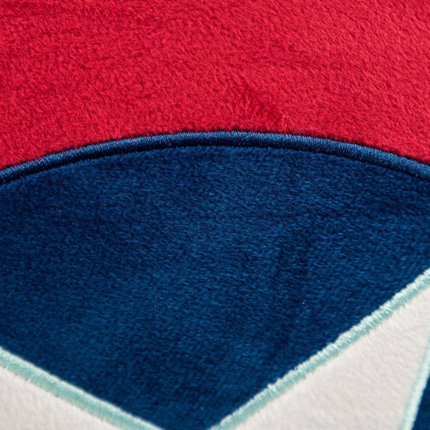 imageJay Franco Polyester Bluey Shaped Decorative Pillow Kids Super Soft Throw Plush Pillow Measures 17 Inches Official Bluey ProductMulti Captain America