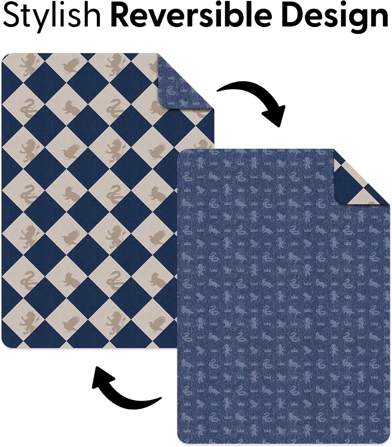 imageNorthwest Bluey Goofing Around Quilted Throw Blanket Official Cartoon Throw Blanket Featuring Bluey for Adults Boys Girls Bed Couch or Playroom 60 x 80 InchesHarry Potter Herald Call