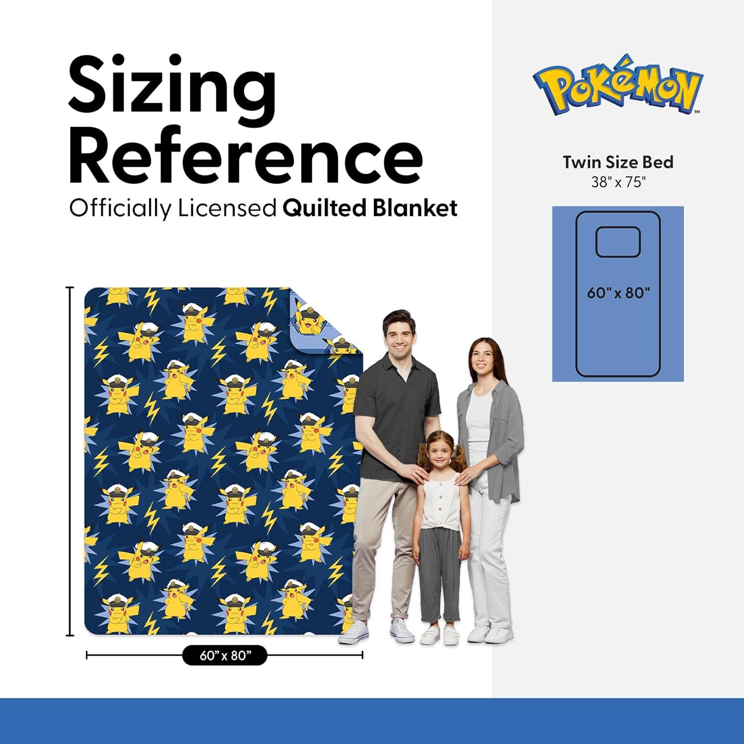 imageNorthwest Bluey Goofing Around Quilted Throw Blanket Official Cartoon Throw Blanket Featuring Bluey for Adults Boys Girls Bed Couch or Playroom 60 x 80 InchesElectric Captain
