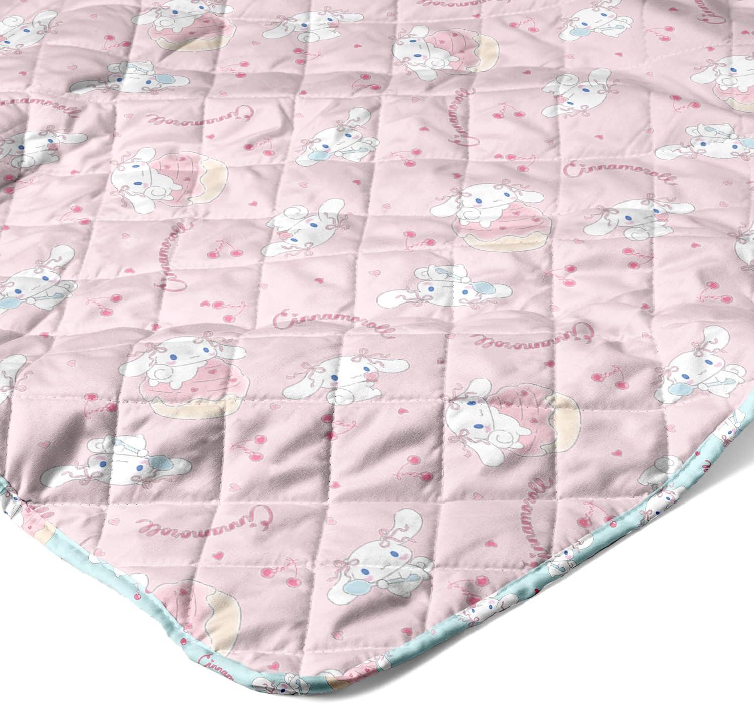 imageNorthwest Bluey Goofing Around Quilted Throw Blanket Official Cartoon Throw Blanket Featuring Bluey for Adults Boys Girls Bed Couch or Playroom 60 x 80 InchesCherry Cupcake