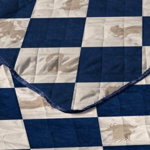 imageNorthwest Bluey Goofing Around Quilted Throw Blanket Official Cartoon Throw Blanket Featuring Bluey for Adults Boys Girls Bed Couch or Playroom 60 x 80 InchesHarry Potter Herald Call