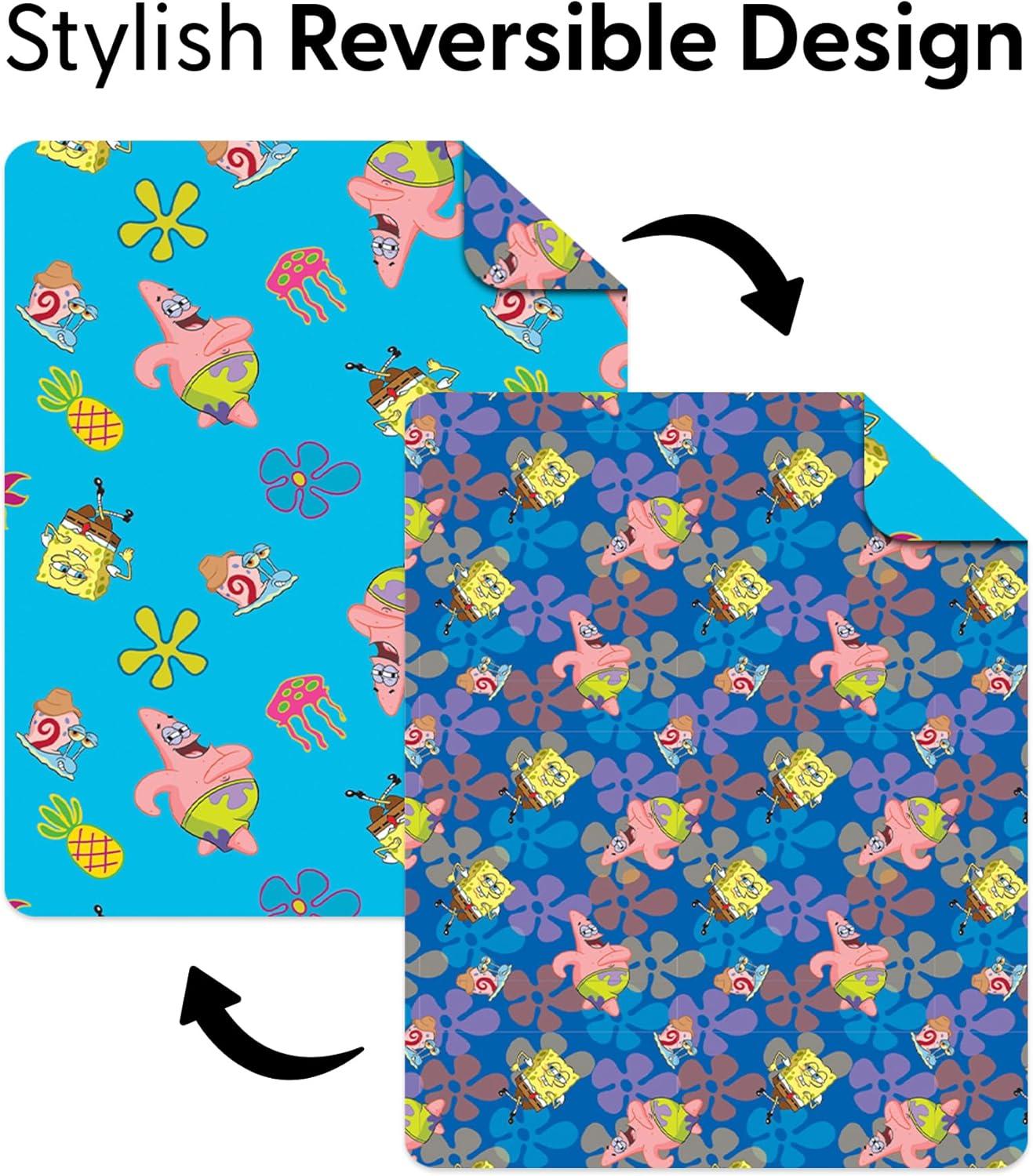 imageNorthwest Bluey Goofing Around Quilted Throw Blanket Official Cartoon Throw Blanket Featuring Bluey for Adults Boys Girls Bed Couch or Playroom 60 x 80 InchesTropical Waltz