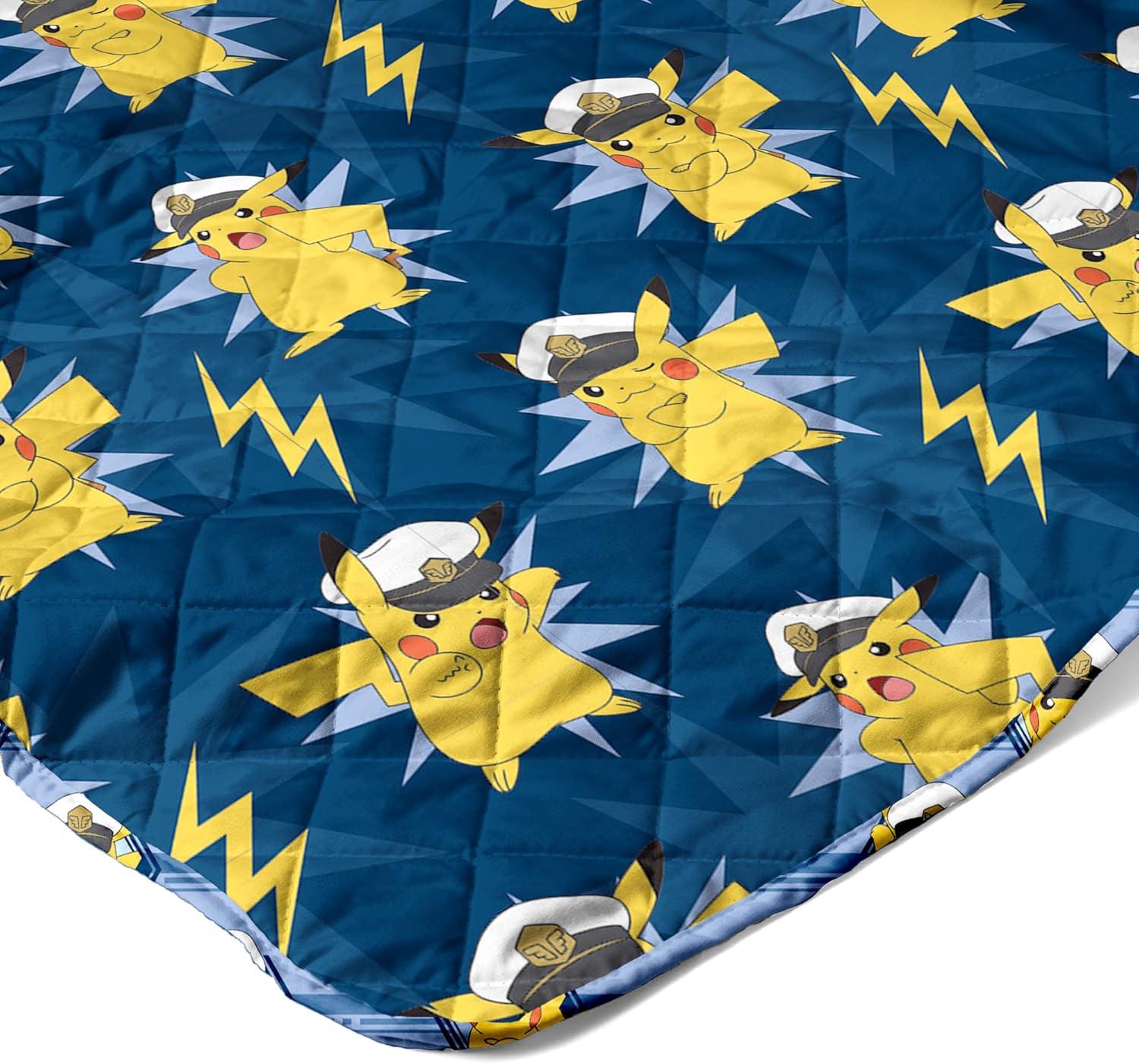 imageNorthwest Bluey Goofing Around Quilted Throw Blanket Official Cartoon Throw Blanket Featuring Bluey for Adults Boys Girls Bed Couch or Playroom 60 x 80 InchesElectric Captain
