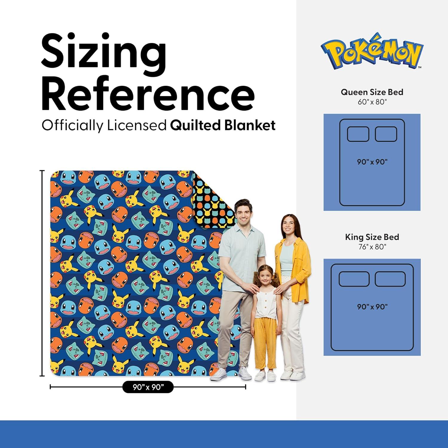 imageNorthwest Bluey Goofing Around Quilted Throw Blanket Official Cartoon Throw Blanket Featuring Bluey for Adults Boys Girls Bed Couch or Playroom 60 x 80 InchesStriped Favorites