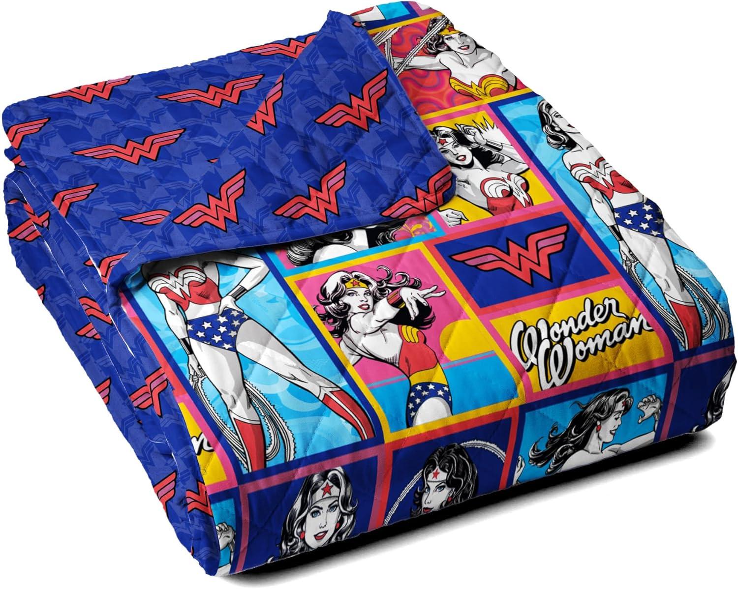 imageNorthwest Bluey Goofing Around Quilted Throw Blanket Official Cartoon Throw Blanket Featuring Bluey for Adults Boys Girls Bed Couch or Playroom 60 x 80 InchesWonder Pop
