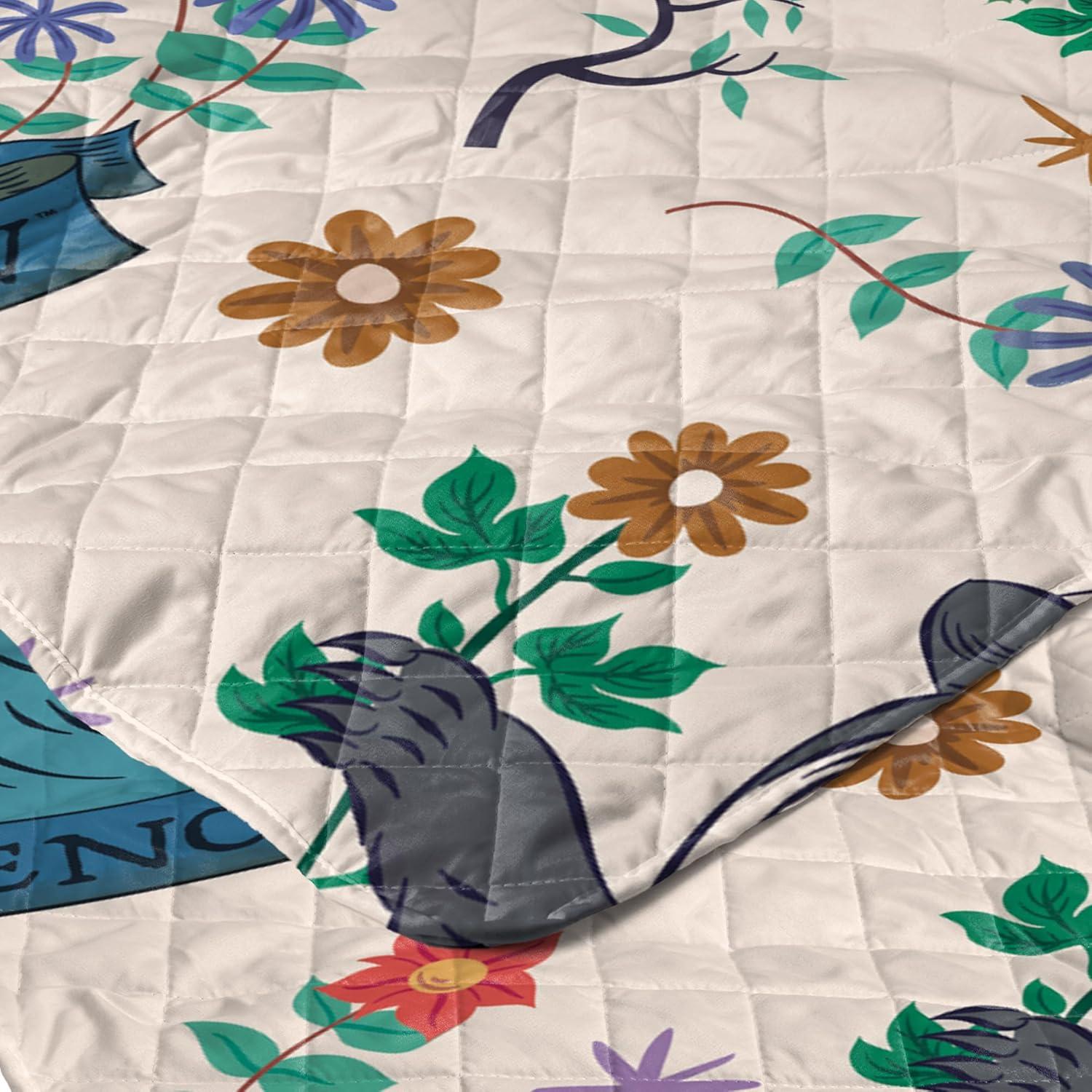 imageNorthwest Bluey Goofing Around Quilted Throw Blanket Official Cartoon Throw Blanket Featuring Bluey for Adults Boys Girls Bed Couch or Playroom 60 x 80 InchesHarry Potter Botanical Crests