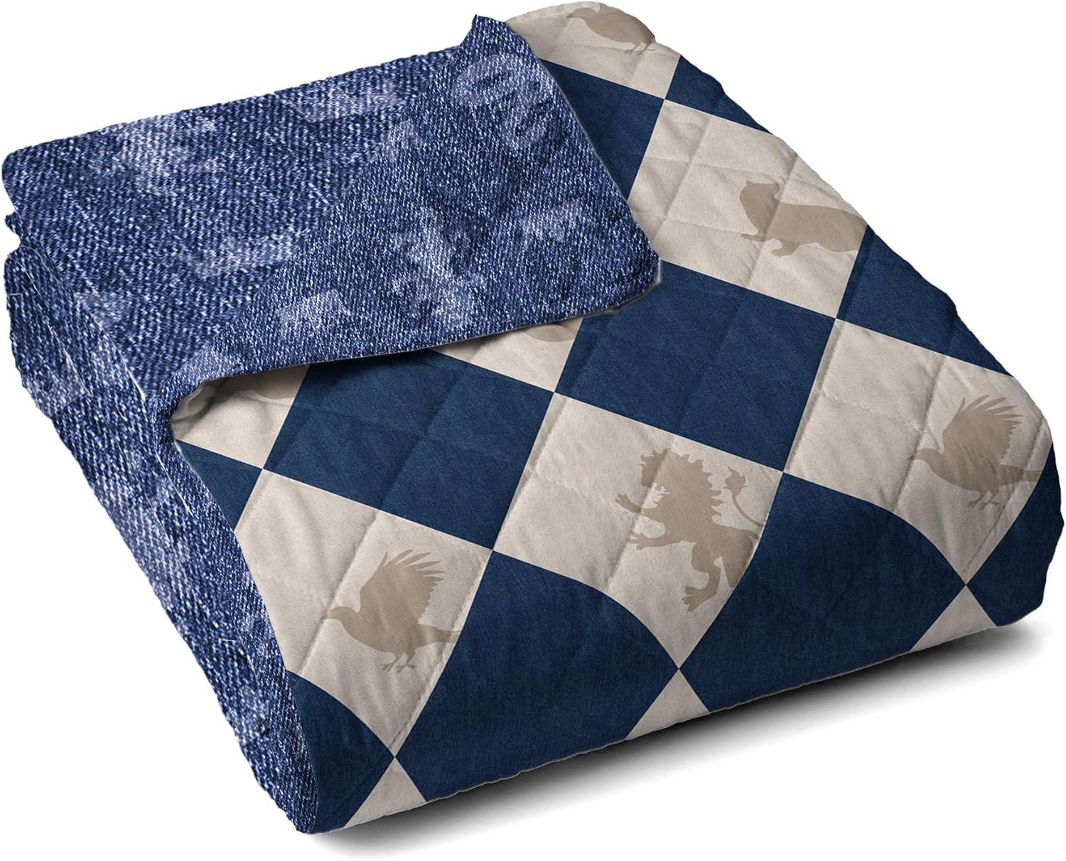 imageNorthwest Bluey Goofing Around Quilted Throw Blanket Official Cartoon Throw Blanket Featuring Bluey for Adults Boys Girls Bed Couch or Playroom 60 x 80 InchesHarry Potter Herald Call
