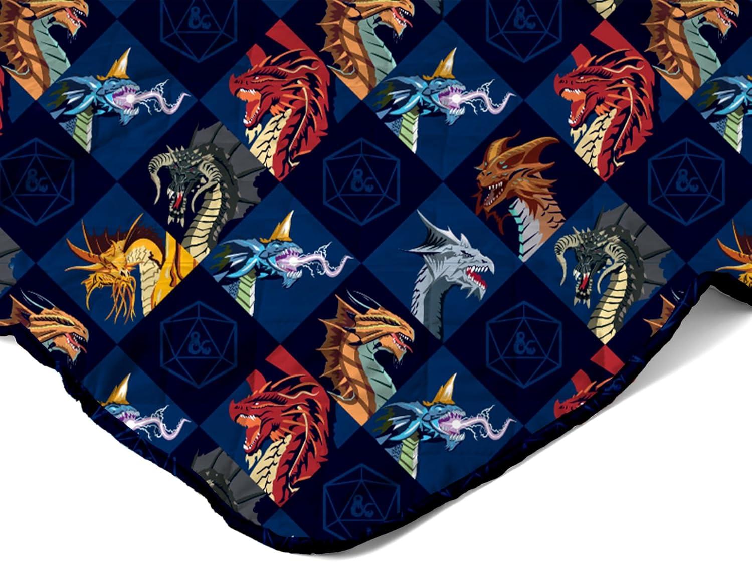 imageNorthwest Bluey Goofing Around Quilted Throw Blanket Official Cartoon Throw Blanket Featuring Bluey for Adults Boys Girls Bed Couch or Playroom 60 x 80 InchesDragons and Dive