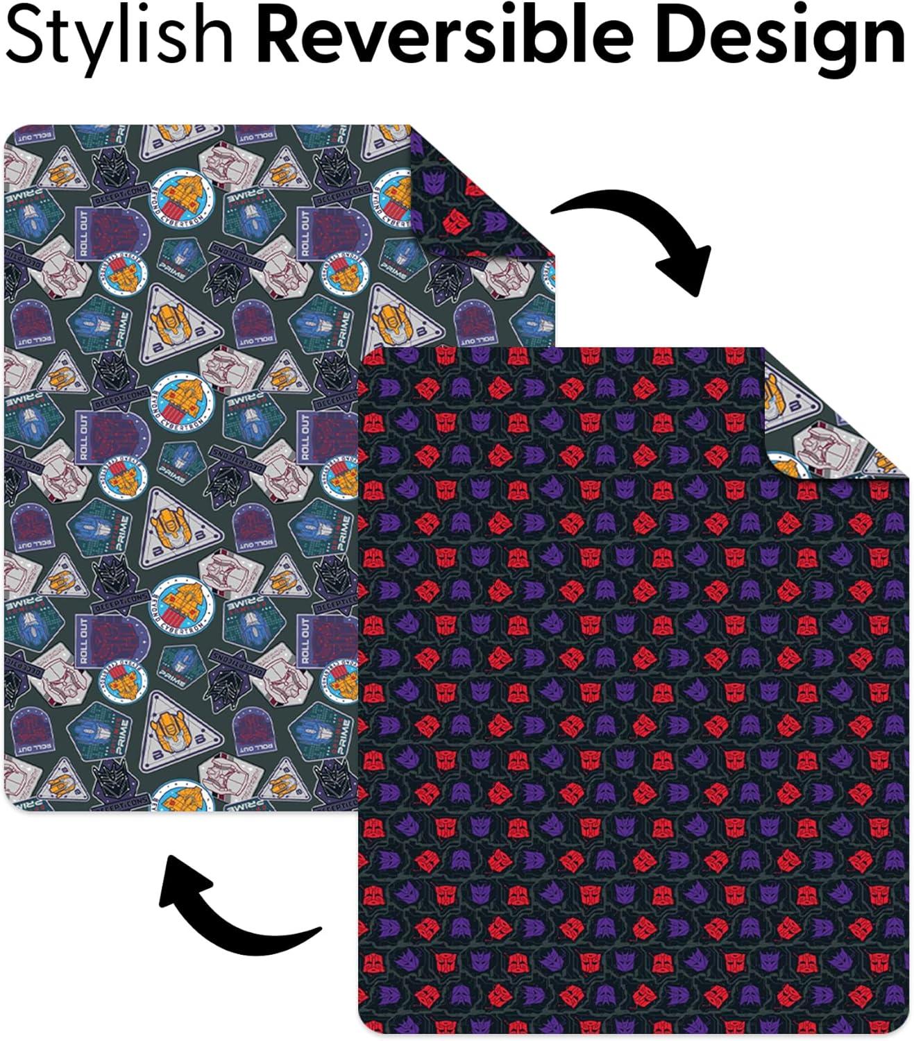 imageNorthwest Bluey Goofing Around Quilted Throw Blanket Official Cartoon Throw Blanket Featuring Bluey for Adults Boys Girls Bed Couch or Playroom 60 x 80 InchesAutobots Verus Decepticons